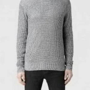 ALLSAINTS Revda Crew • Gray • Men's size Small
